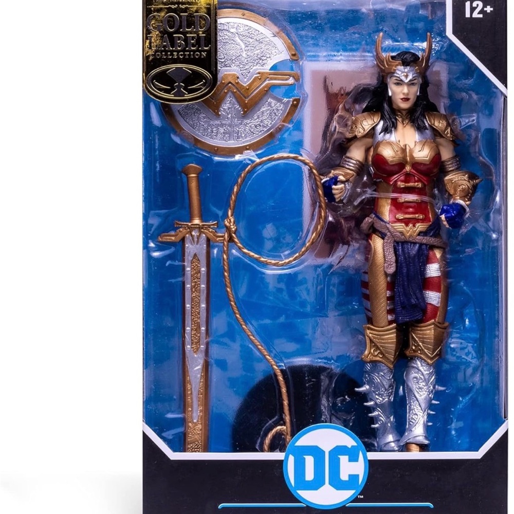 DC Gold and Red Wonder Woman